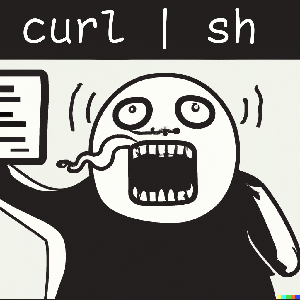 Logo of curl-pipe-sh